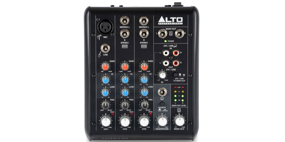 ALTO TrueMix 500 Mezclador Analógico de 5 Canales