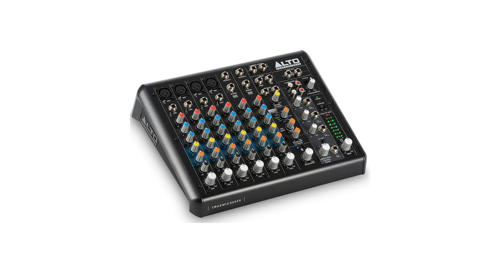 ALTO TrueMix 800 FX Mezclador de audio de 8 canales USB, Bluetooth