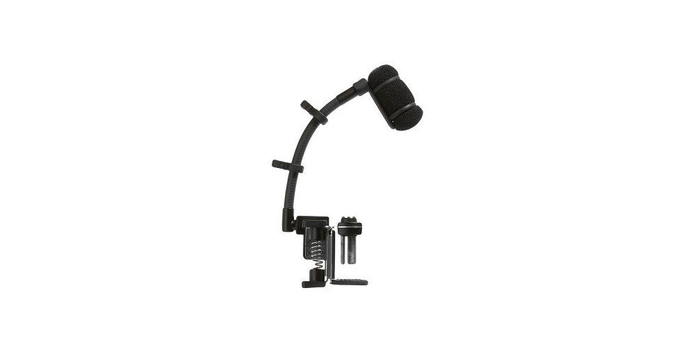 AUDIO TECHNICA ATM-350D Micrófono de condensador cardioide de pinza con soporte de montaje para batería
