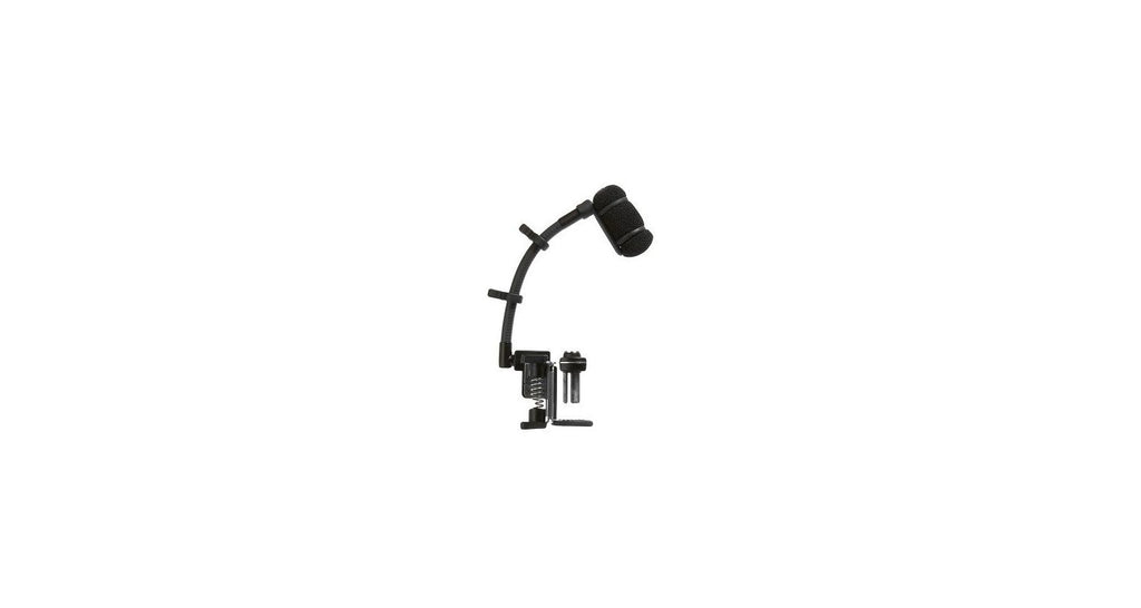 AUDIO TECHNICA ATM-350D Micrófono de condensador cardioide de pinza con soporte de montaje para batería