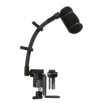 AUDIO TECHNICA ATM-350D Micrófono de condensador cardioide de pinza con soporte de montaje para batería