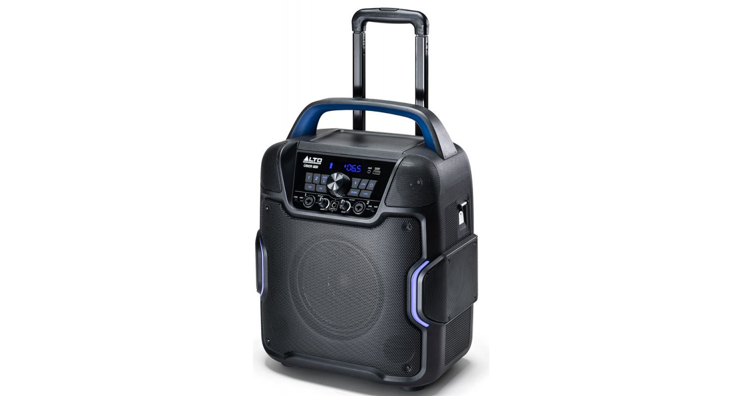 Alto UBER FX2 Sistema PA Portatil de 200 W con Batería Recargable, Bluetooth y Sonido de 320 grados
