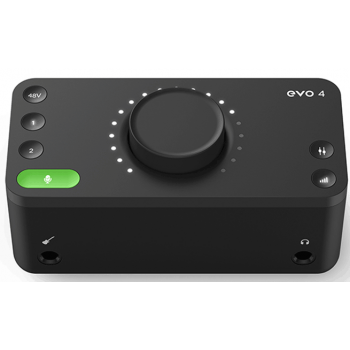 Audient Evo 4 Interfaz de audio USB de 2 entradas y 2 salidas