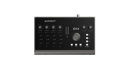 Audient ID44 Mk2 Interface de Audio USB con 4 Previos, 20 Entradas y 24 Salidas