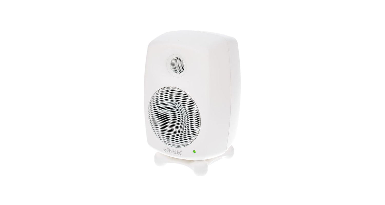 GENELEC 8020D WM Monitor de Estudio Amplificado. Blanco
