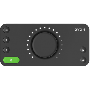 Audient Evo 4 Interfaz de audio USB de 2 entradas y 2 salidas