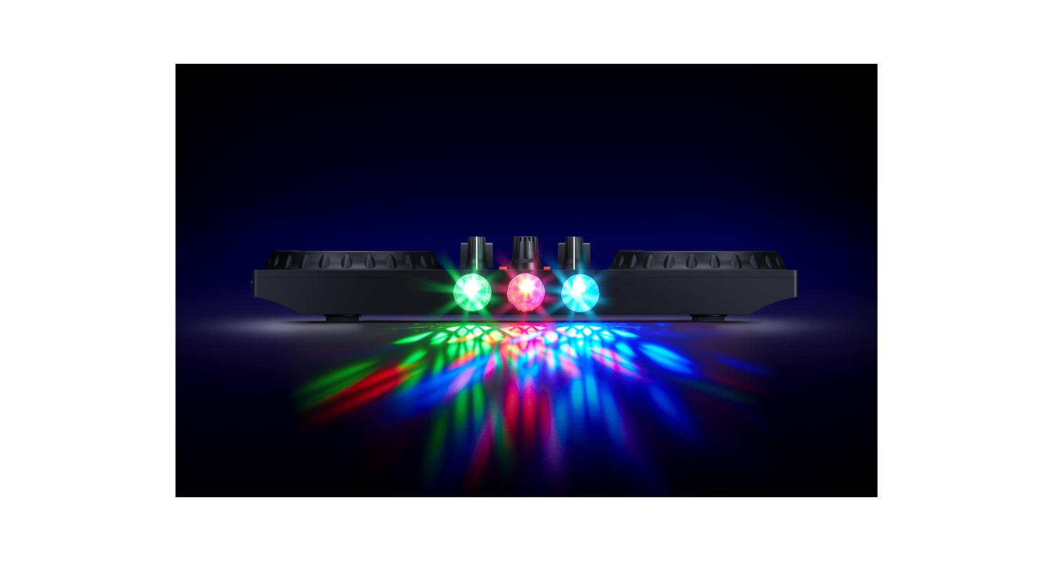 Numark Party Mix II Controlador Dj con Interface de Audio y Show de Iluminación LED