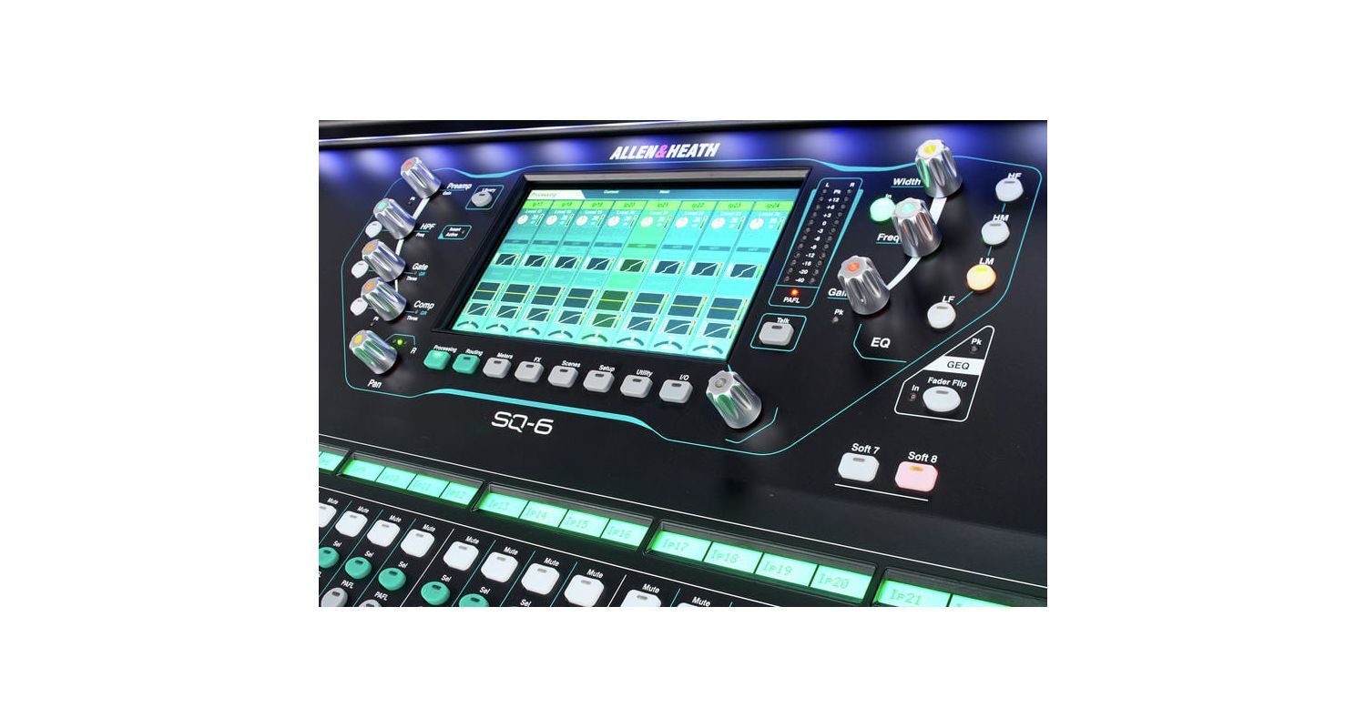 Allen & Heath SQ-6 Mesa Digital de 48 Canales