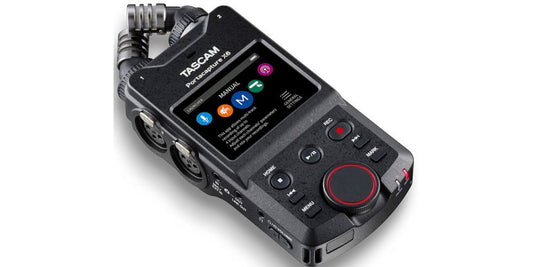 Tascam Portacapture X6 Grabador Portatil Multipista 32 Bits