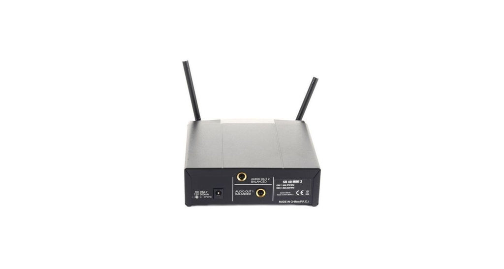AKG WMS-40 MINI DUAL VOCAL SET Micrófono Inalambrico Mano