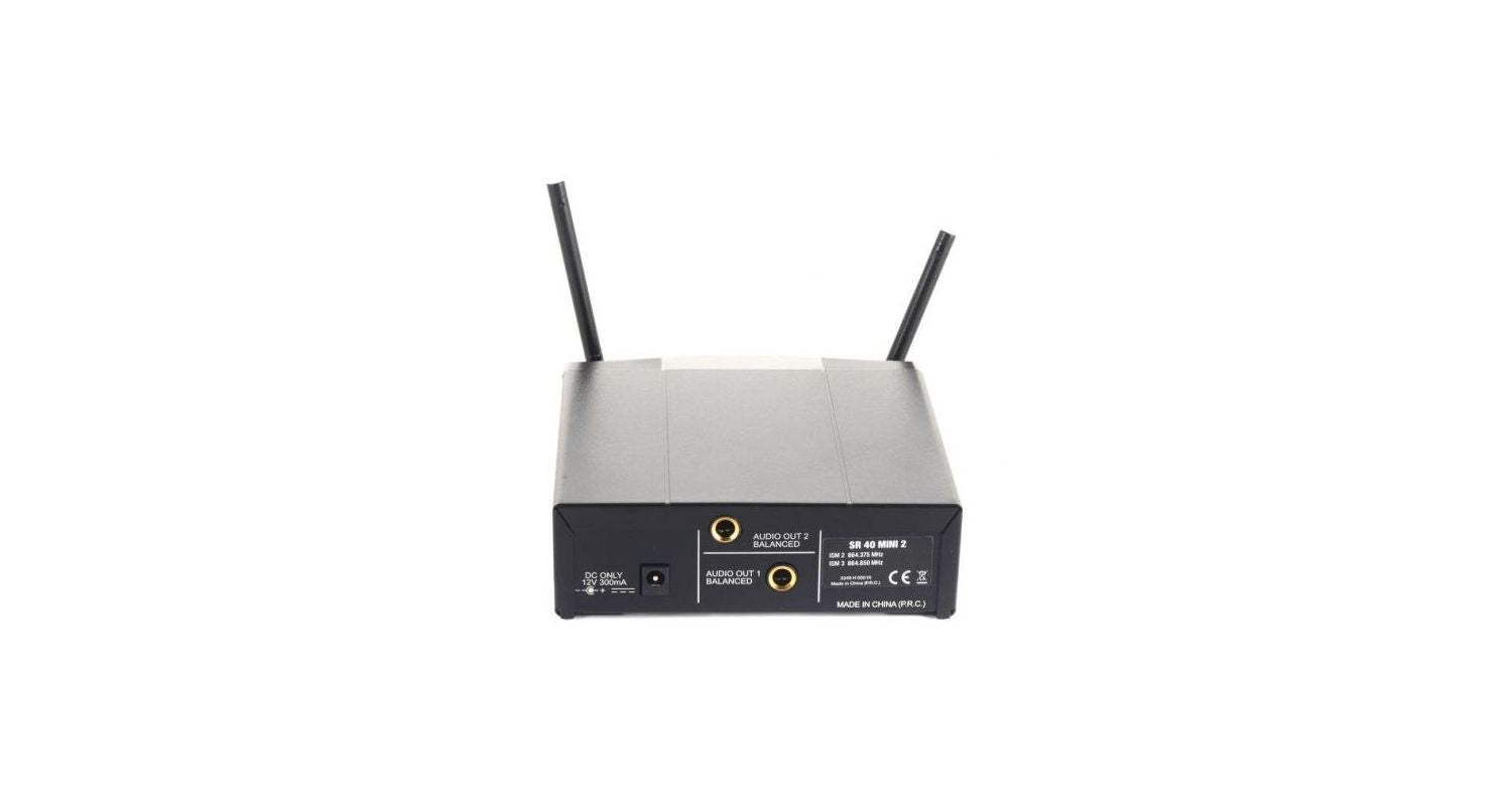 AKG WMS-40 MINI DUAL VOCAL SET Micrófono Inalambrico Mano