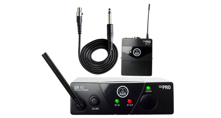 AKG WMS-40 MINI INSTRUMENTAL SET Micrófono Inalambrico Instrumento Petaca ISM1
