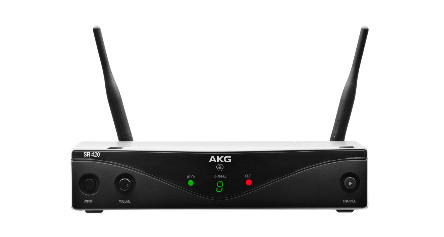 AKG WMS-420 VOCAL Capsula D-5 Microfono Inalambrico Mano,Banda A