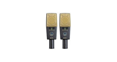AKG C-414 XL II ST Microfono Estudio Kit 2 Micros + Maleta Aluminio