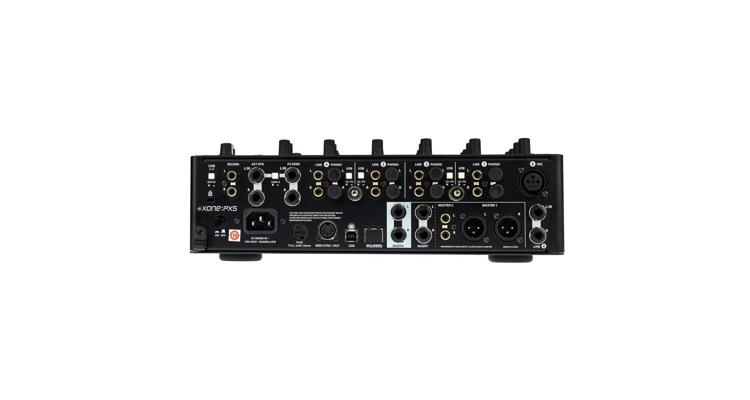 Allen & Heath XONE PX5 Mezclador DJ 4 + 1 canales