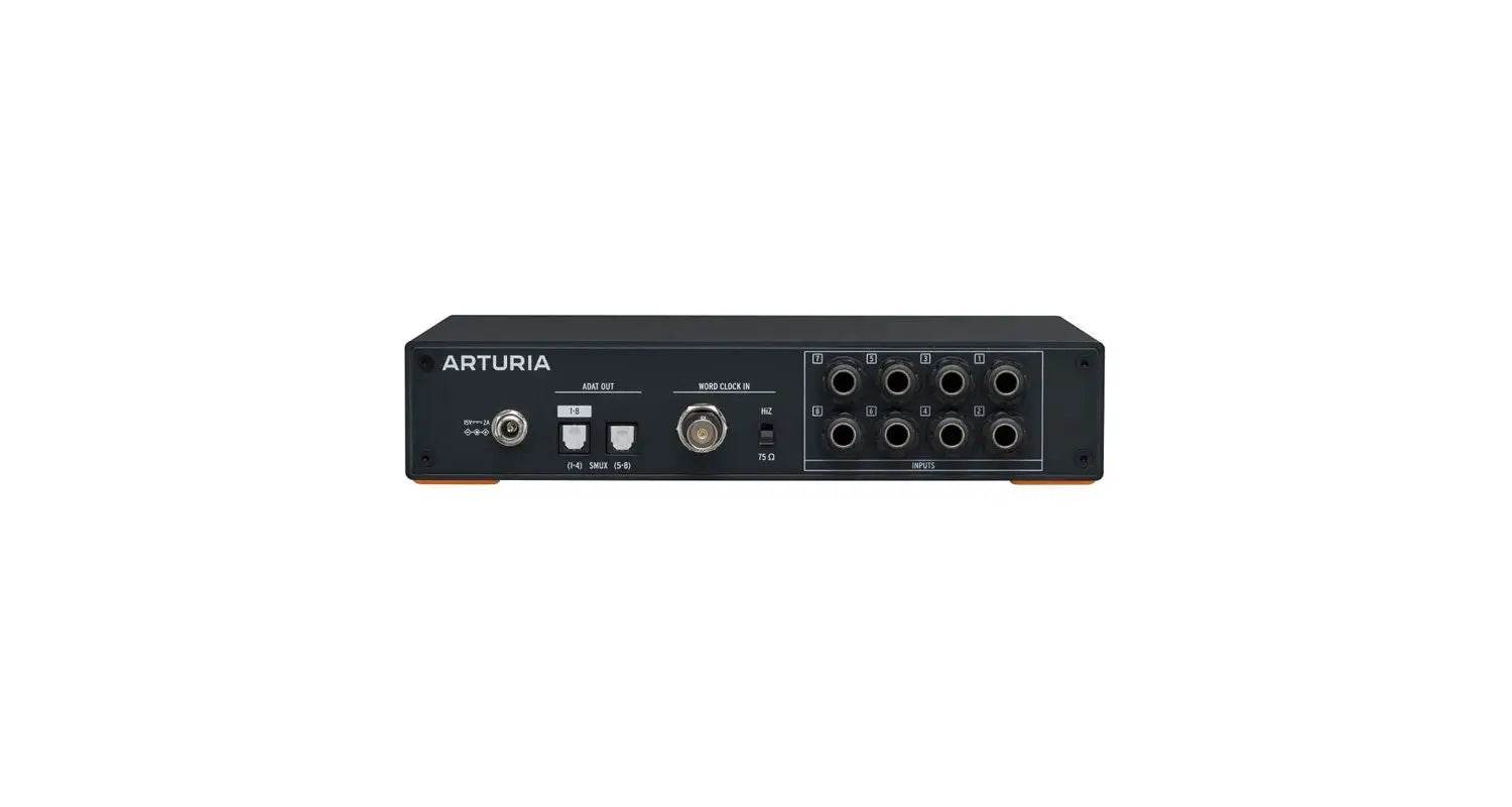 Arturia AudioFuse X8 IN Interfaz de audio 8 entradas analógicas para expansor ADAT