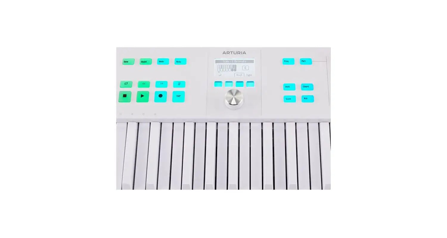 Arturia KeyLab Essential 49 Mk3 Alpine White controlador MIDI