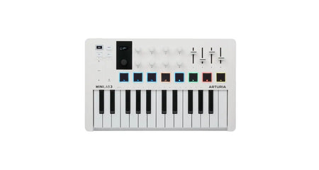 Arturia Minilab 3 White Controlador MIDI USB Compacto