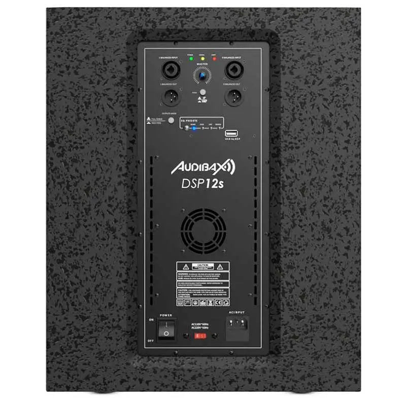 Audibax DSP12s Subwoofer Activo 12 Pulgadas 400W - Altavoces Amplificados