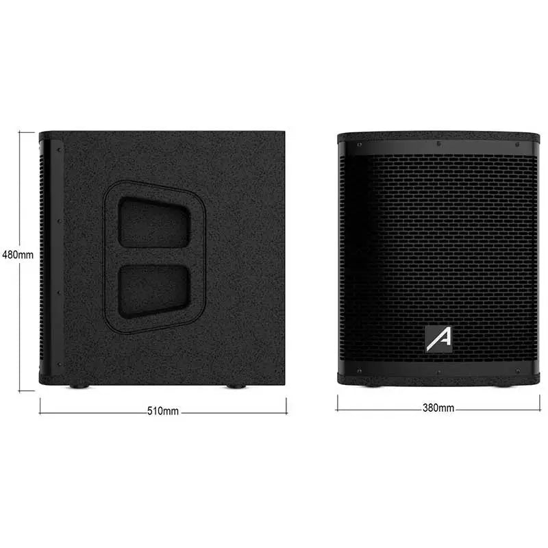 Audibax DSP12s Subwoofer Activo 12 Pulgadas 400W - Altavoces Amplificados