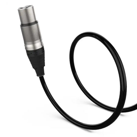 Audibax Evolution Cable XLR Macho - XLR Hembra1 Metro Negro