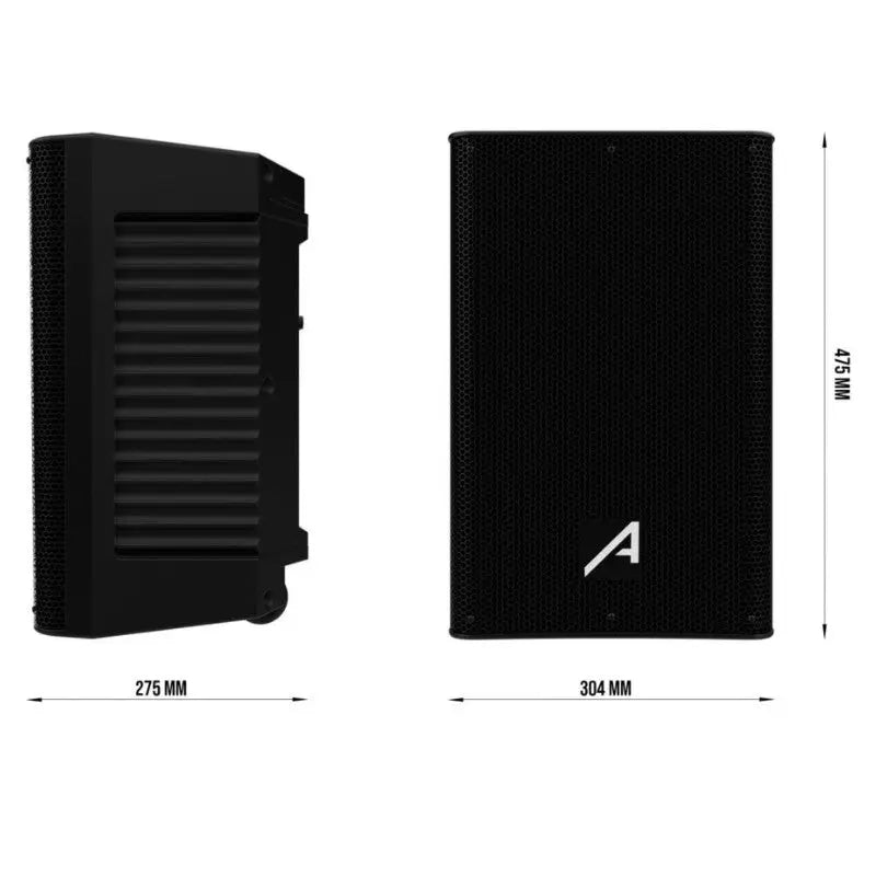 Audibax Freeport 210 Set 2 Altavoces 10 Bluetooth 250w + 250w - Altavoces Amplificados
