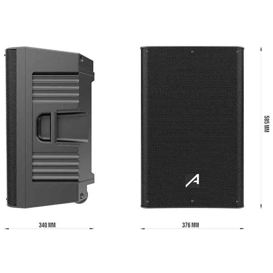 Audibax Freeport 212 Set 2 Altavoces 12 Bluetooth 400w + 400w - Altavoces Amplificados