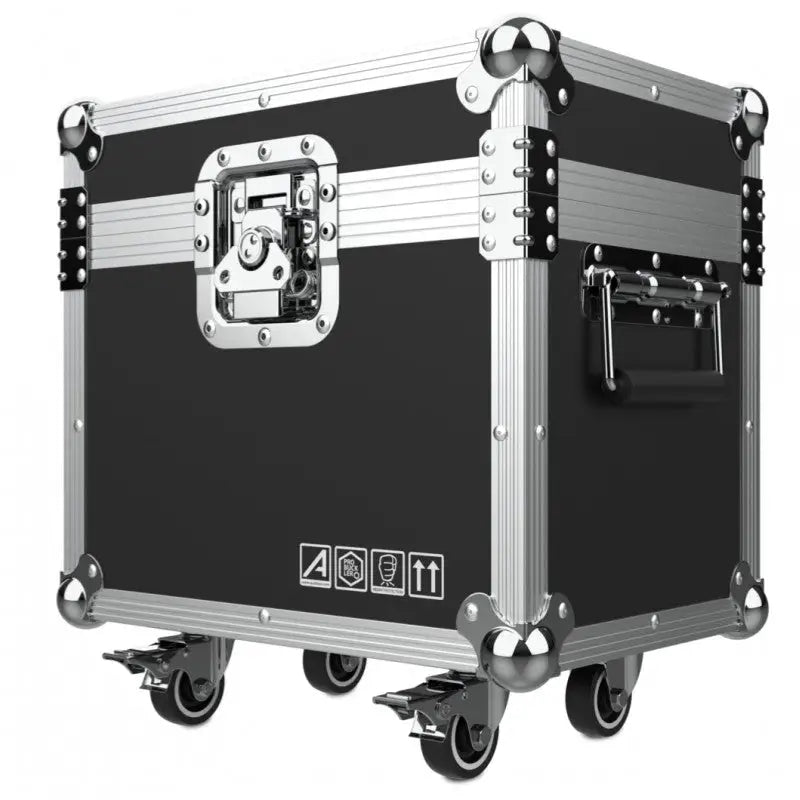 Audibax Kit 2 Boston 30 Ring + Flightcase Cabezas Móviles Spot 30w Anillo LED +