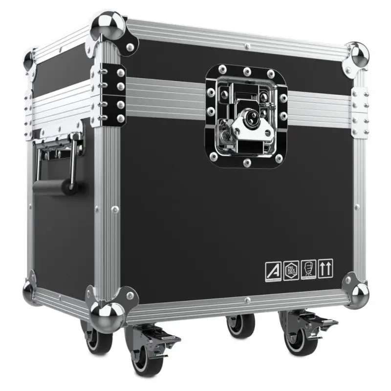 Audibax Kit 2 Boston 30 Ring + Flightcase Cabezas Móviles Spot 30w Anillo LED +