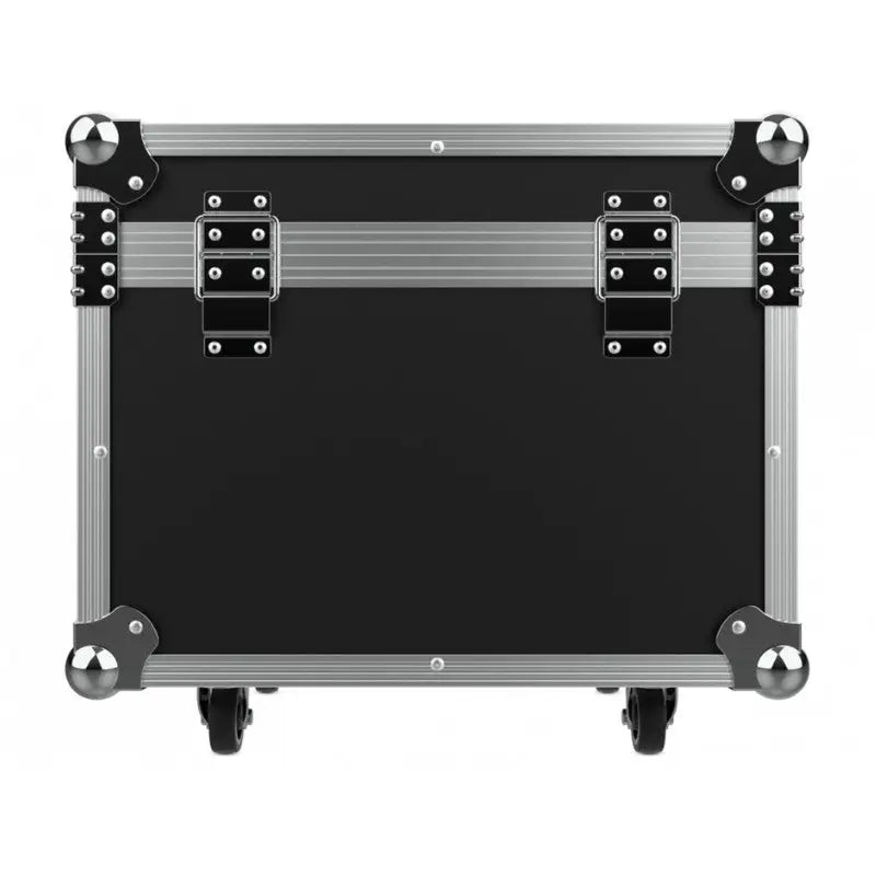 Audibax Kit 4 Boston 30 Ring + Flightcase Cabezas Móviles Spot 30w Anillo LED +