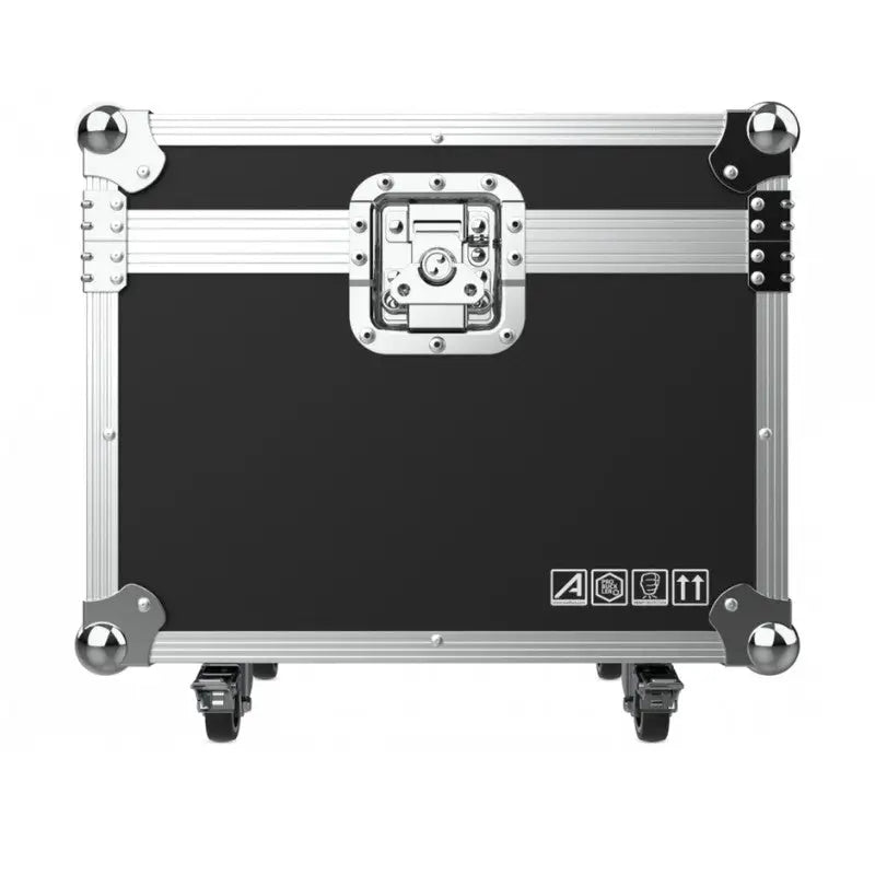 Audibax Kit 4 Boston 30 Ring + Flightcase Cabezas Móviles Spot 30w Anillo LED +