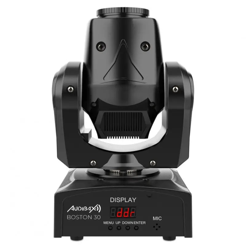 Audibax Kit 4 Boston 30 Ring + Flightcase Cabezas Móviles Spot 30w Anillo LED +