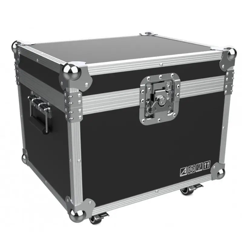 Audibax Kit 4 Boston 30 Ring + Flightcase Cabezas Móviles Spot 30w Anillo LED +