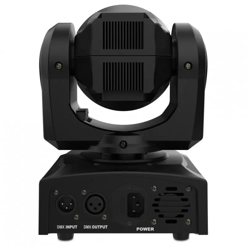 Audibax Kit 4 Boston 30 Ring + Flightcase Cabezas Móviles Spot 30w Anillo LED +