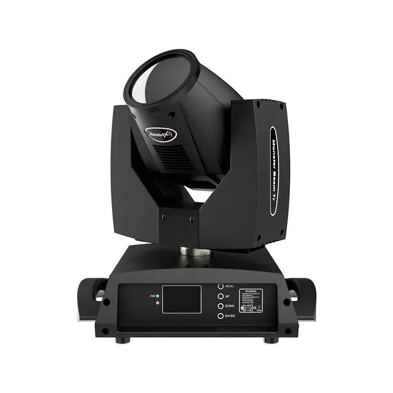 Audibax Monster Beam 7R Cabeza Móvil 14 Colores + Blanco 17 Gobos fijo + Blanco