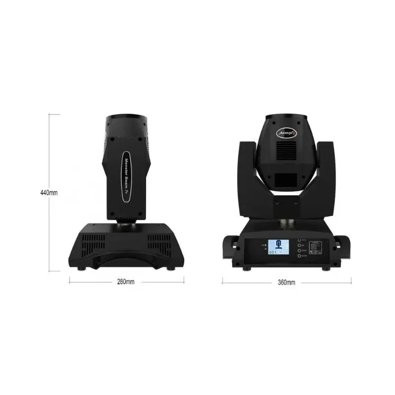 Audibax Monster Beam 7R + Flightcase Individual