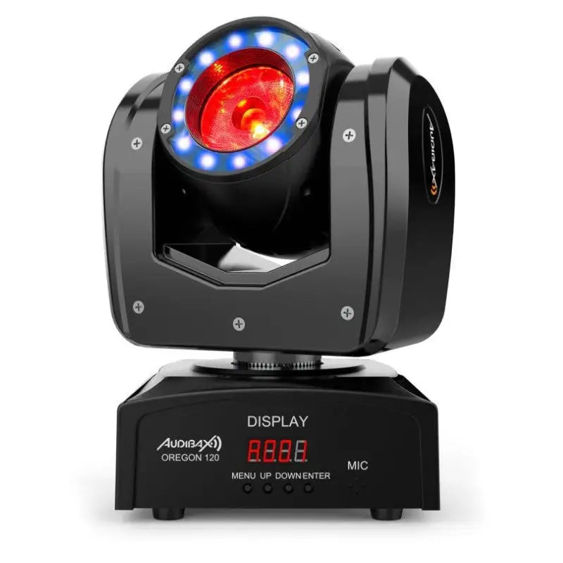 Audibax Oregon 120 Cabeza Móvil Beam Alta Potencia 120W con Led Osram + Wash RGBw 4in1 - Cabezas Moviles