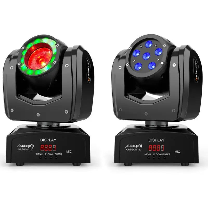 Audibax Oregon 120 Cabeza Móvil Beam Alta Potencia 120W con Led Osram + Wash RGBw 4in1 - Cabezas Moviles