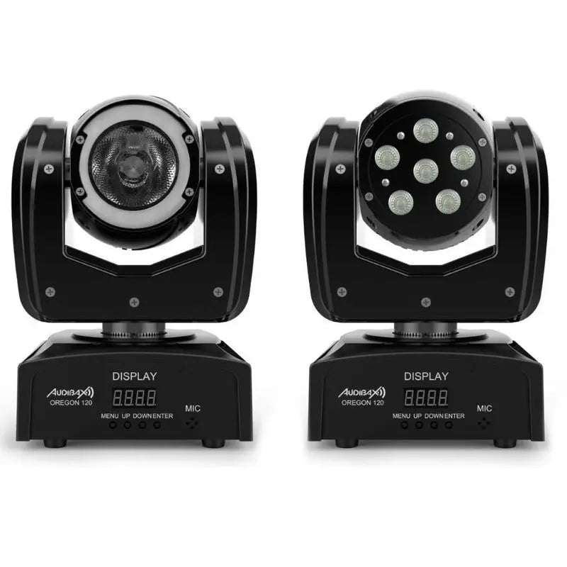 Audibax Oregon 120 Cabeza Móvil Beam Alta Potencia 120W con Led Osram + Wash RGBw 4in1 - Cabezas Moviles