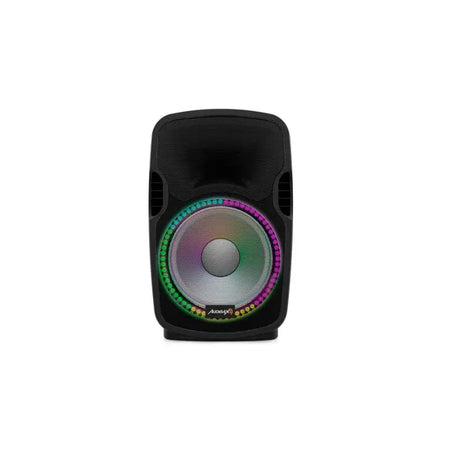 Audibax Party 12 Altavoz Activo Profesional 12500W Pico Bluetooth + Soporte + Cable + Altavoces Amplificados