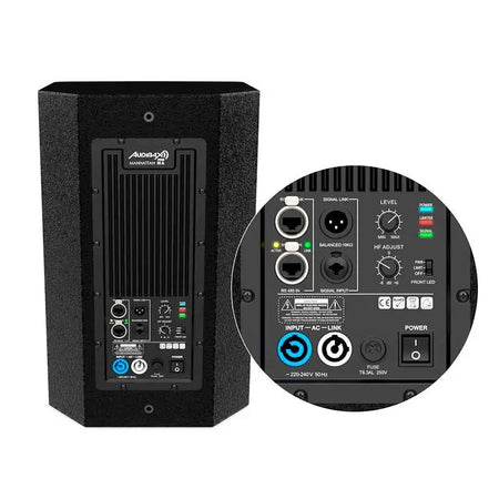 Audibax Pro Manhattan 10A Altavoz Activo PA de 2 vías 1000W - Altavoces Amplificados