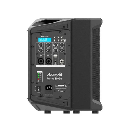 Audibax Roma 80 Go Sistema PA Portátil Bluetoothcon Batería Recargable 65’’ 80W - Altavoces Amplificados