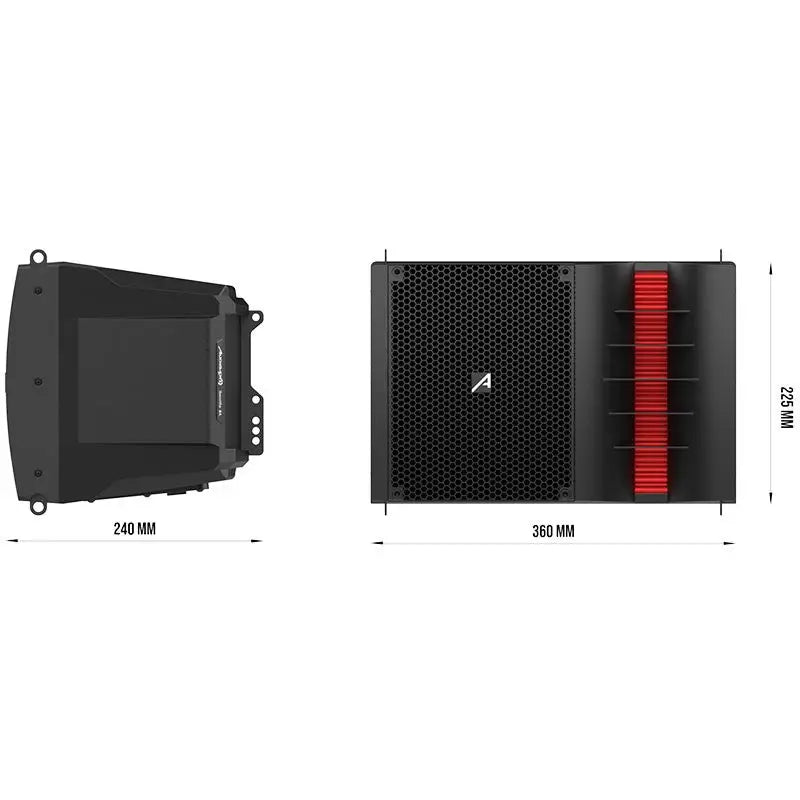 Audibax Seattle 6L Altavoz PA Pasivo 2 Vias 200W (Pareja) - Altavoces Pasivos