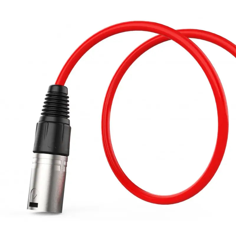 Audibax Silver Cable XLR M-XLR H 30m Rojo