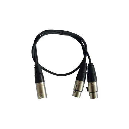 AUDIOPHONY CABLE XLR 3P MACHO-2 XLR 3P HEMBRA 0,6m