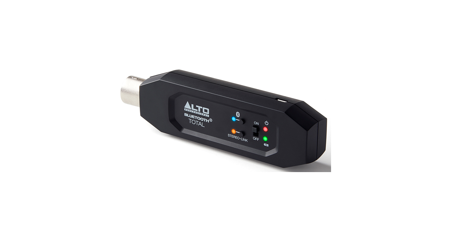 Alto Bluetooth Total 2 Receptor Inalámbrico de Audio Bluetooth con XLR