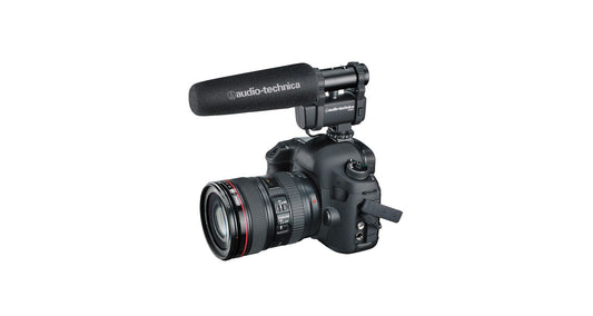 AUDIO TECHNICA AT 8024 Microfono de cañon corto para camara