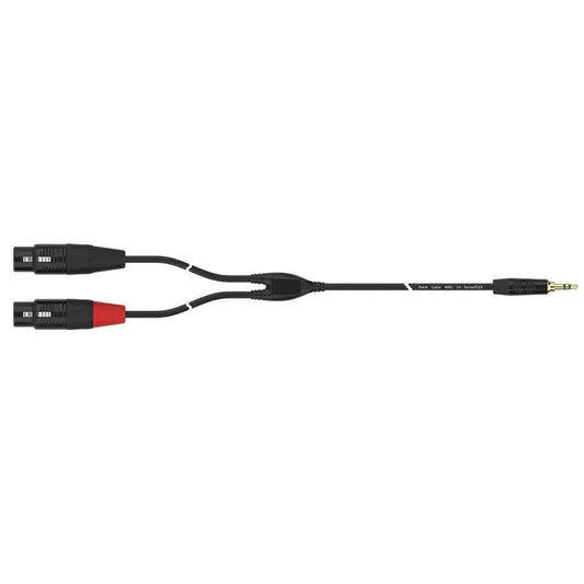 FactorFLEX Cable señal 3 m 2 XLR hembra 3 PIN a 1 minijack estereo conectores REAN