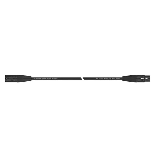 FactorFLEX Cable micro 15 m XLR 3 PIN conectores REAN color negro