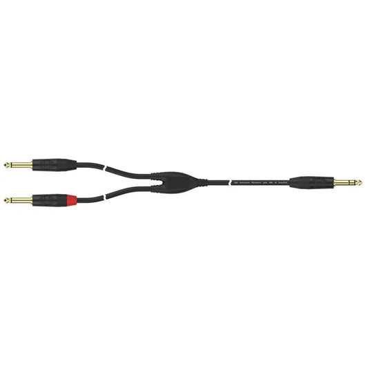 FactorFLEX Cable señal 1,5 m 1 Jack estero + 2 jack REAN